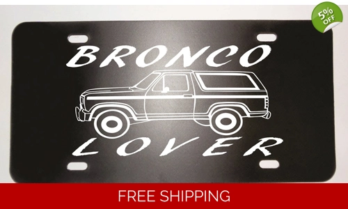 Ford Bronco License Plate more items listed forsale Great Gift For Friend